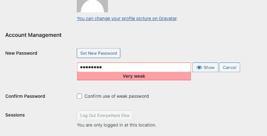 È possibile sfuggire alla password complessa
