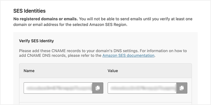 Verify Domain TXT Record