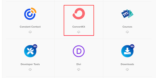 Download ConvertKit addon