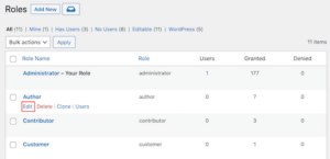How to Add or Remove Capabilities to User Roles in WordPress