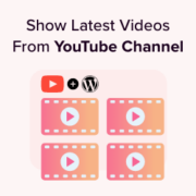 How to show latest videos from YouTube channel in WordPress