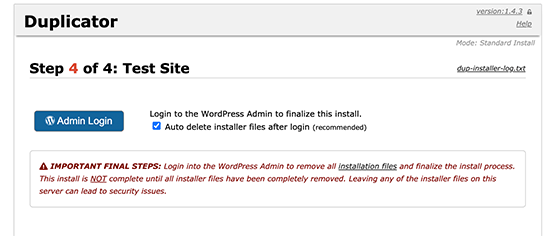 完成 WordPress 迁移到新域名