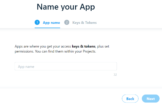 Name your app