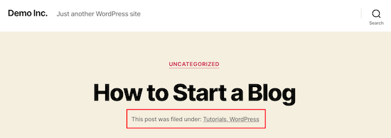 Post meta categories - WPBeginner Post meta categories