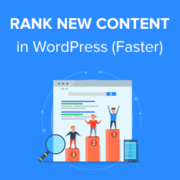 How to Rank New WordPress Content Faster
