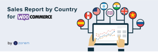 Sales Report By Country For Woocommerce