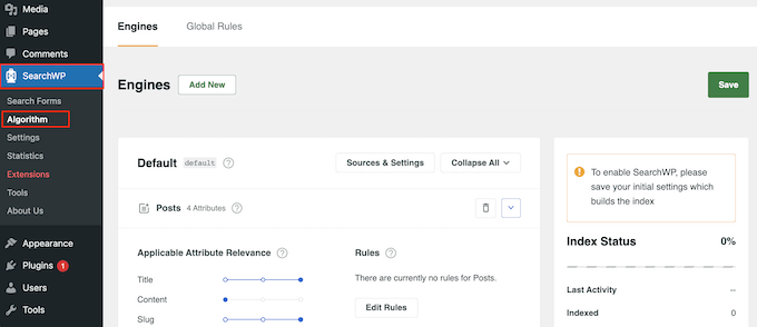 Creating a custom SearchWP algorithm for your website or blog