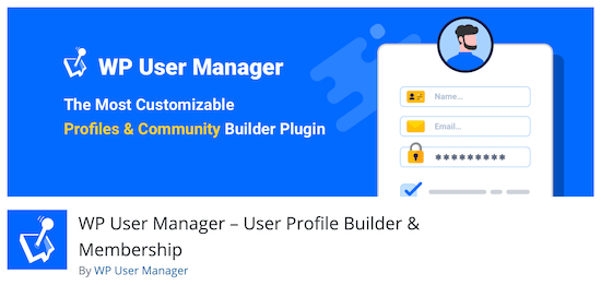 WP User Manager