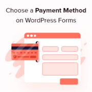 How to Allow Users to Choose a Payment Method on WordPress Forms