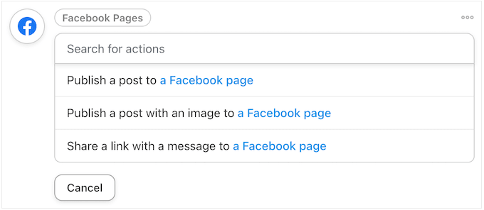 Automatically posting a post to Facebook using Uncanny Automator