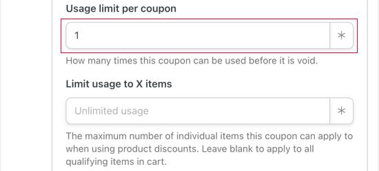 WooCommerce Usage Limit Per Coupon in Uncanny Automator
