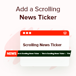 Add news ticker style moving scroll to text boxe - Esri Community