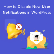 Disable new user notification in WordPress