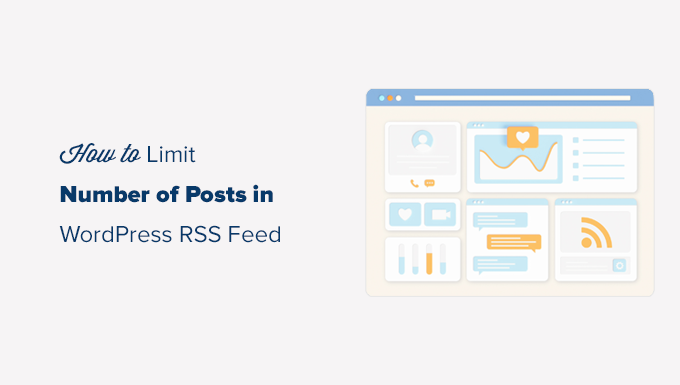 Limita il numero di post nel feed RSS di WordPress