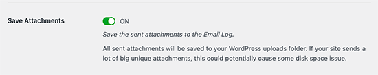 Check save email attachments box Check save email attachments box