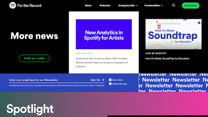Spotify Newsroom