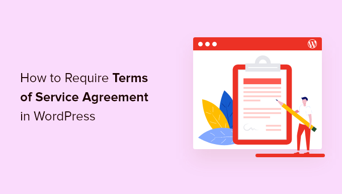 Terms of service agreement in wordpress og