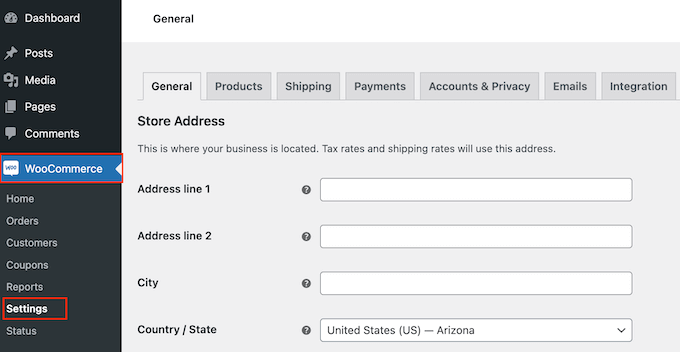 How to add a shipping zone to your online WooCommerce store