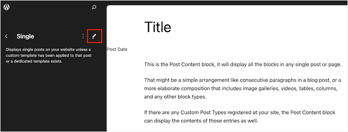 Adding a search form to a WordPress blog using the full-site editor