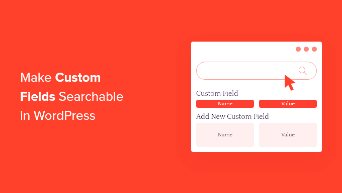 Come rendere i campi personalizzati ricercabili in WordPress