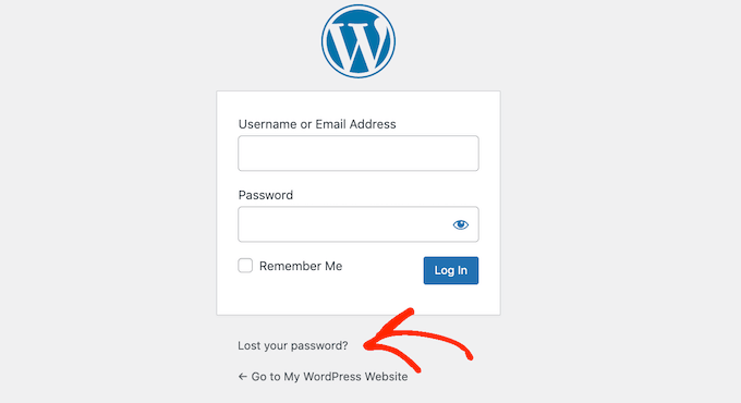 Personalizar el enlace de contraseña olvidada