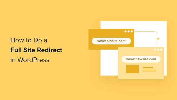 Full site redirect in WordPress