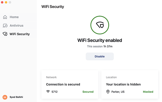 Aura Wifi 安全 - 身份盗窃保护