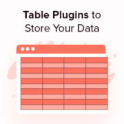 7+ Best WordPress Table Plugins to Store Your Data