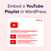 Embed a YouTube playlist