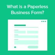What is paperless business form
