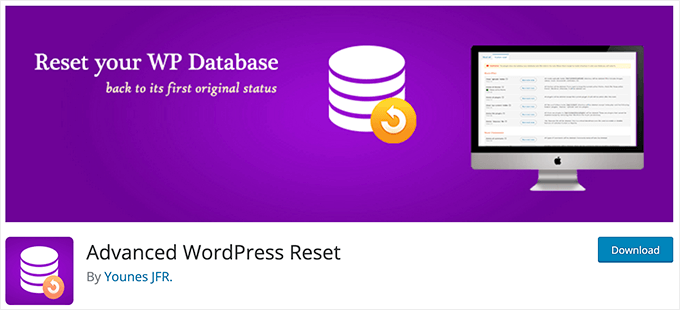 Advanced Database Reset