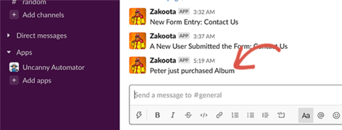 WooCommerce Slack Notification