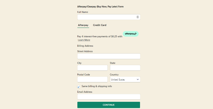 How to Enable Buy Now Pay Later Payment Plans in WordPress 