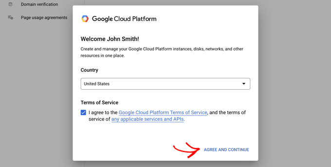 从 Google Cloud Console 网站获取 Google 商家信息的 API 密钥