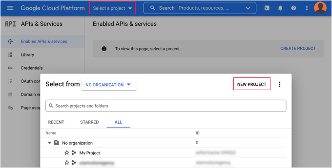 Wybierz projekt lub utwórz nowy Wybierz projekt lub utwórz nowy