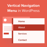 How to Create a Vertical Navigation Menu in WordPress
