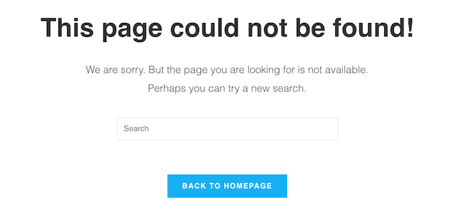 WordPress 404 错误