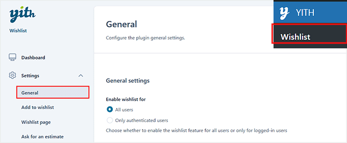Enable wishlist for everyone in YITH WooCommerce Wishlist