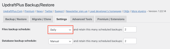 Create an automated backup schedule for Google Drive