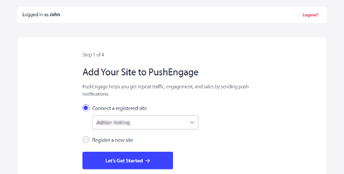 Connect your existing site