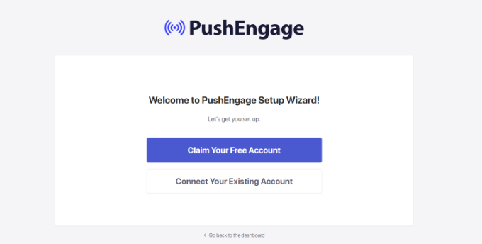 WebHostingExhibit pushengage-setup-wizard How to Set Up Automated Drip Notifications in WordPress  