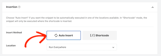 Auto-inserting custom code snippets in WordPress