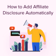 How to add affiliate disclosure for each blog post automatically