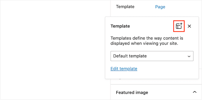 How to create a custom WordPress template