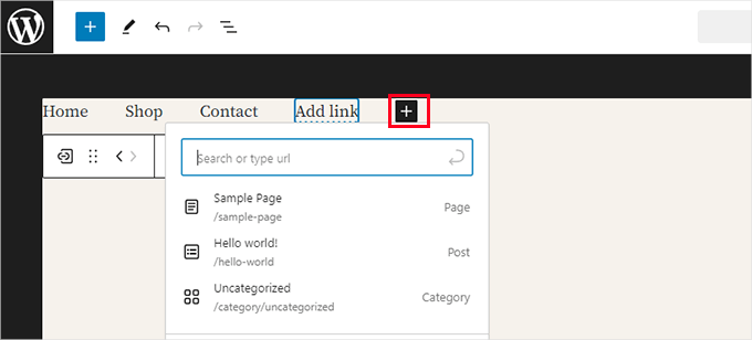 Add or edit navigation menus