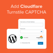 How to add Cloudflare Turnstile CAPTCHA in WordPress