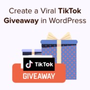 How to create a viral TikTok giveaway in WordPress