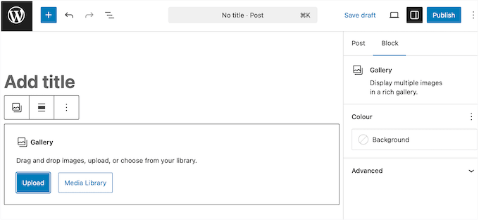 WordPress blockredigerare WordPress blockredigerare