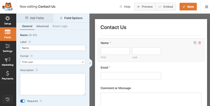 Adding fields to a WordPress form