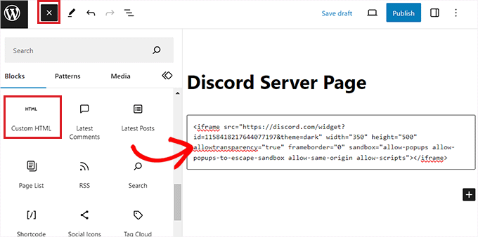 How To Embed Discord WordPress As Widget 2023 - WPCred